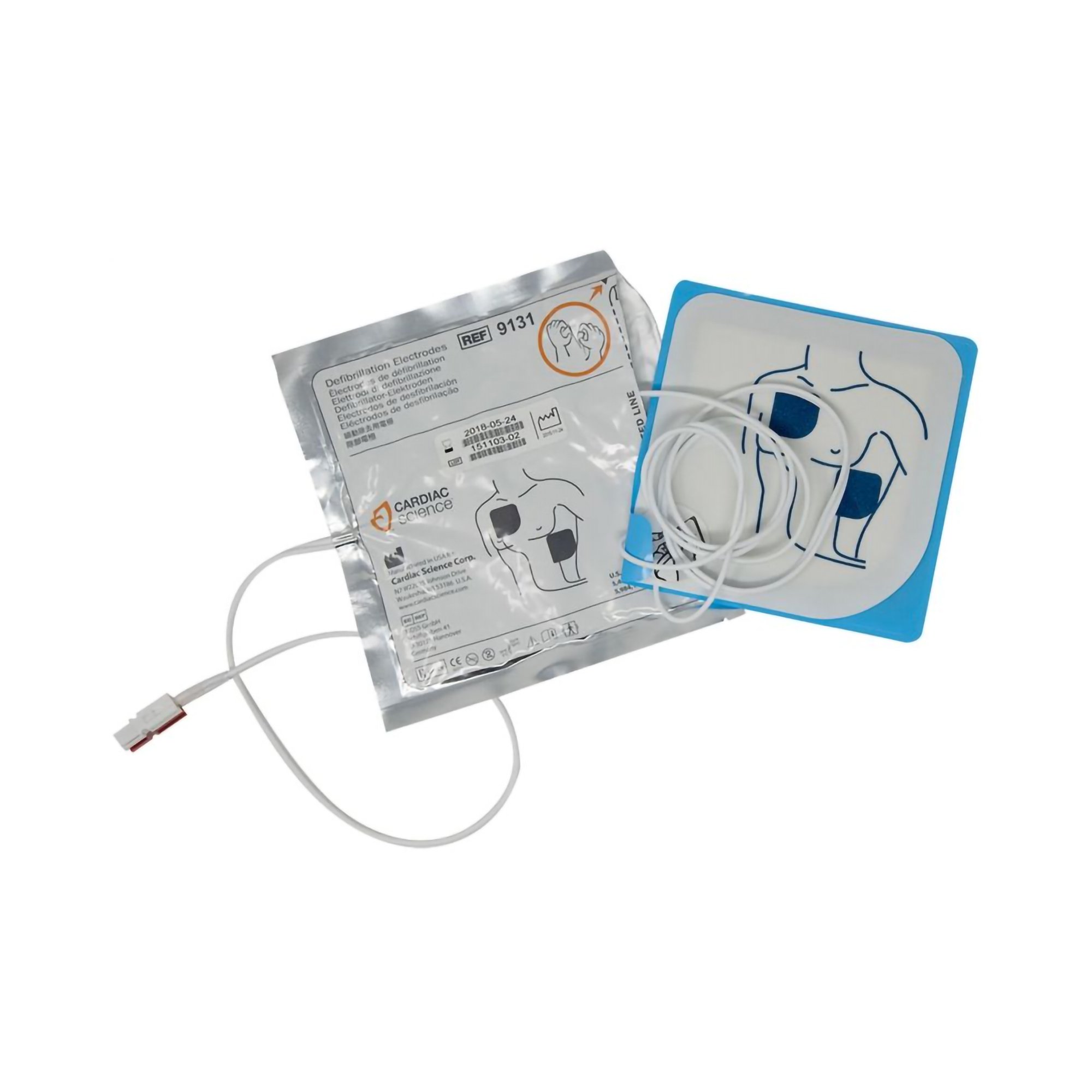Electrode Defibrillator Multi-Function Electrode Pad Adult by Zoll Medical, Inc.  ID 9131-001